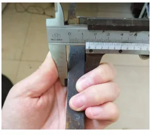 9/16 × 5-1/2 '' Kolejowy paznokieć