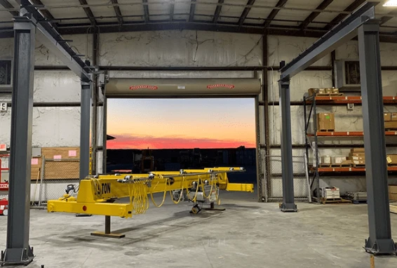 Overhead crane runways Overhead crane runways