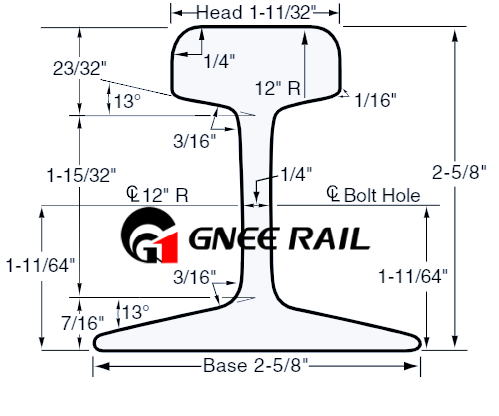 ASCE 20 Rail Drawing ASCE 20 Rail Drawing